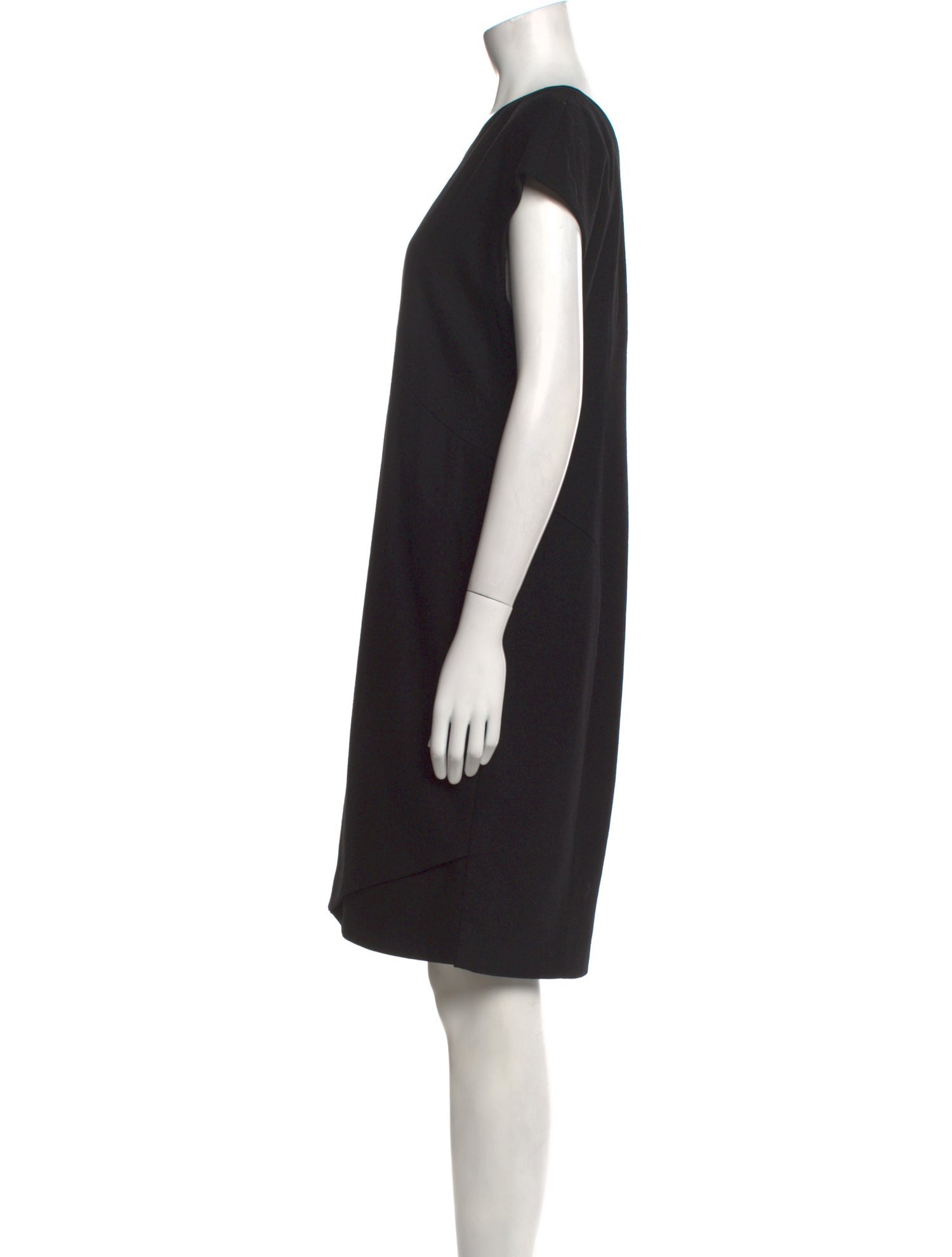Dolce & Gabbana Virgin Wool Knee-Length Dress