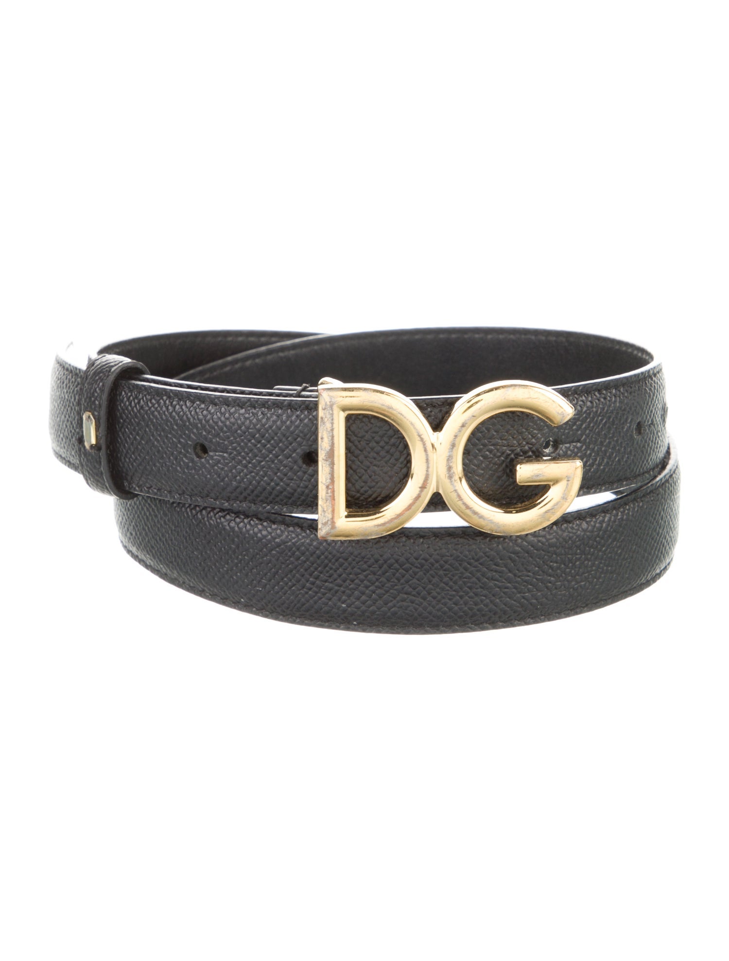 Dolce & Gabbana Skinny Leather Belt Kit