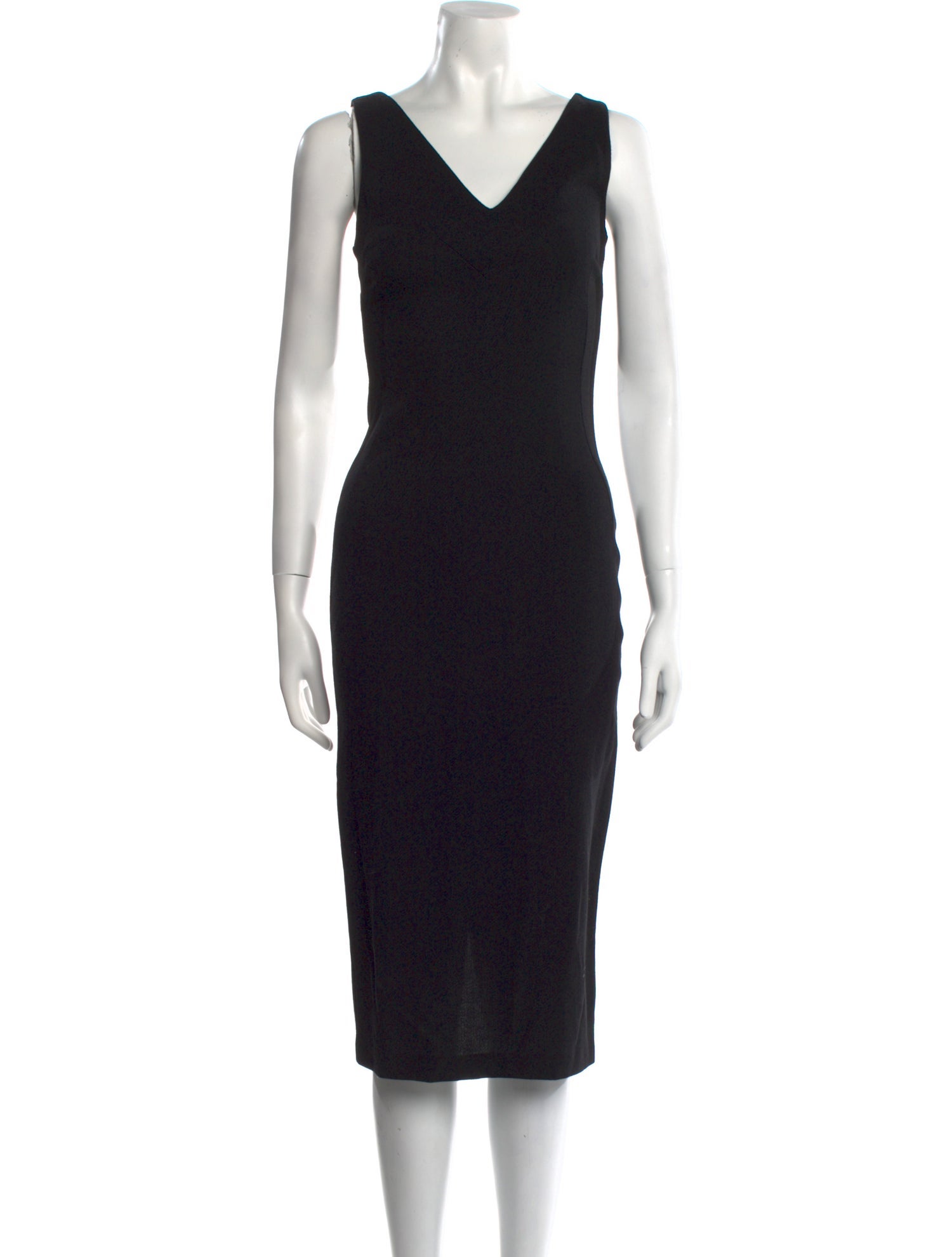 Dolce & Gabbana Wool Midi Length Dress