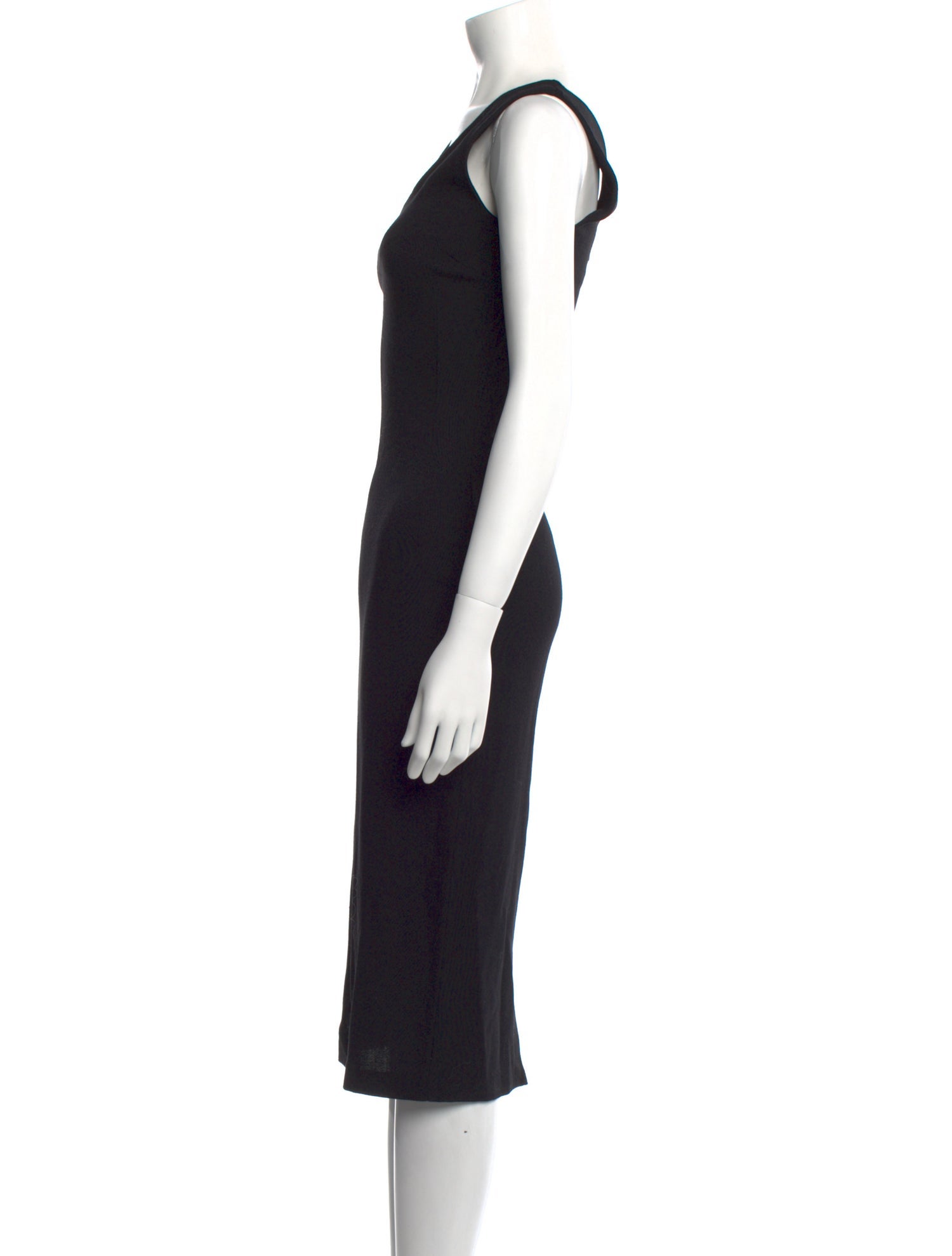 Dolce & Gabbana Wool Midi Length Dress