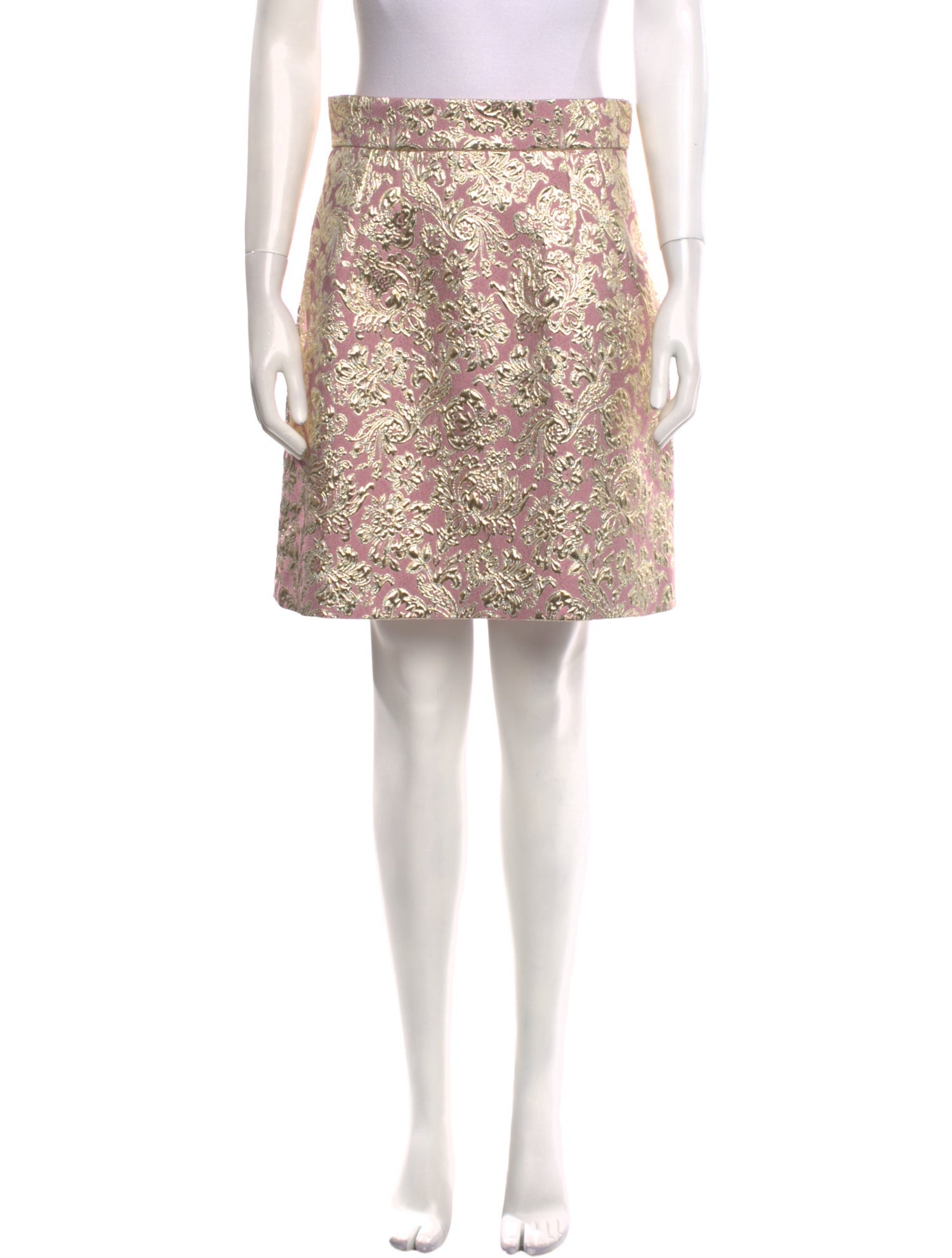 Dolce & Gabbana Glitter Accents Knee-Length Skirt w/ Tags