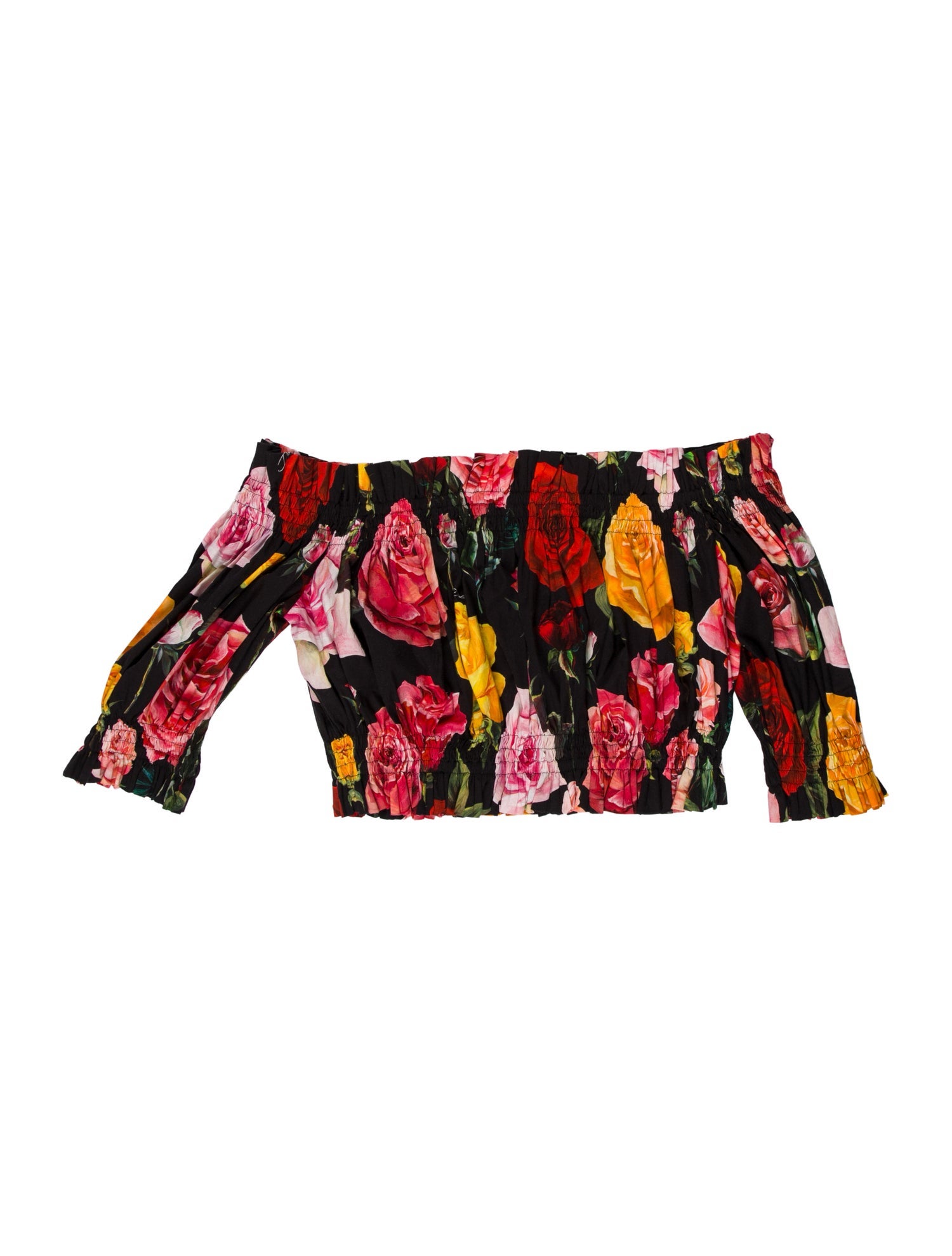 Dolce & Gabbana Printed Ruffle Embellishment Skirt Set