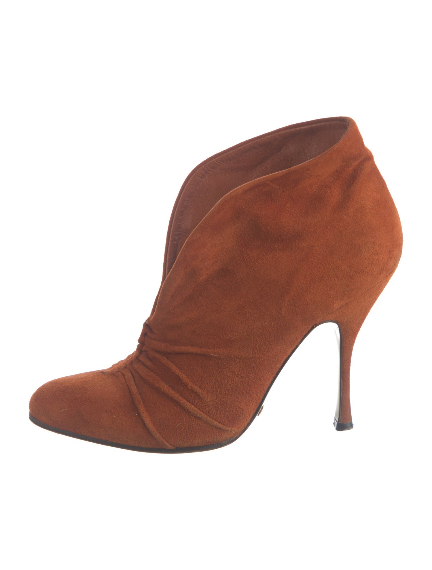 Dolce & Gabbana Suede Lace-Up Boots