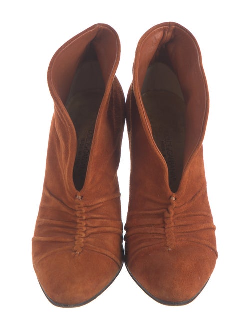 Dolce & Gabbana Suede Lace-Up Boots