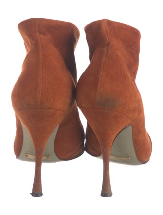 Dolce & Gabbana Suede Lace-Up Boots