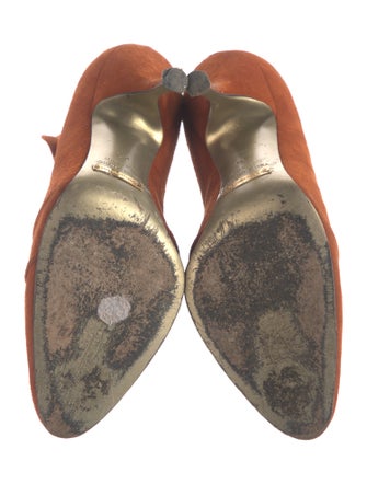 Dolce & Gabbana Suede Lace-Up Boots