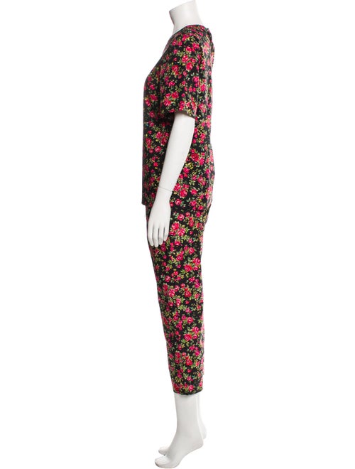 Dolce & Gabbana Floral Print Pant Set