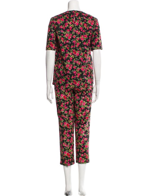 Dolce & Gabbana Floral Print Pant Set