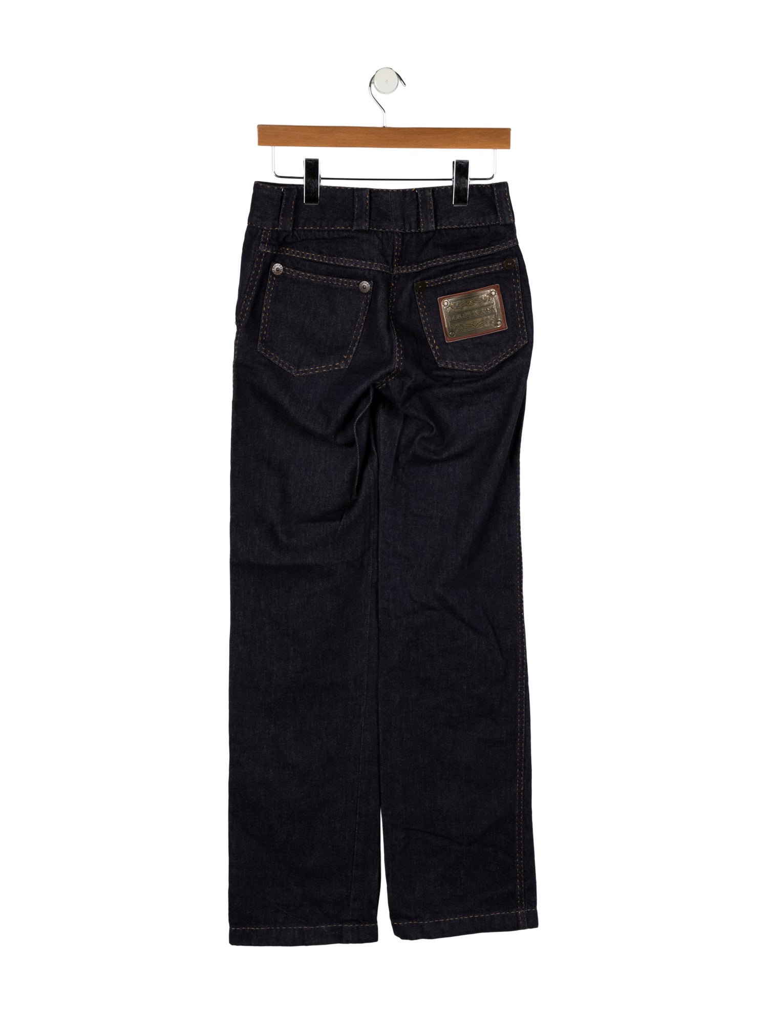 Dolce & Gabbana High-Rise Wide Leg Jeans