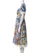 Dolce & Gabbana Printed Midi Length Dress