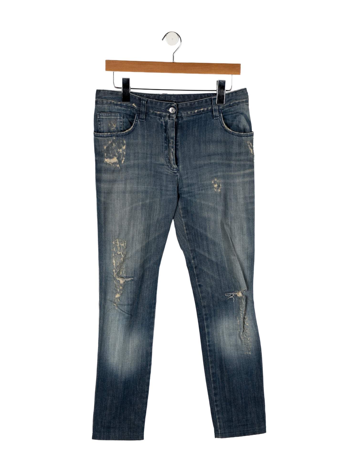 Dolce & Gabbana Mid-Rise Skinny Leg Jeans