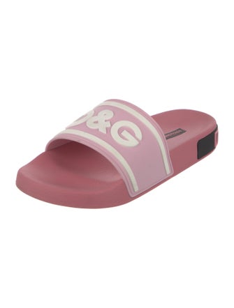Dolce & Gabbana Rubber Printed Slides
