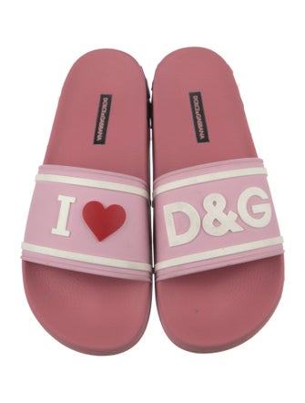 Dolce & Gabbana Rubber Printed Slides