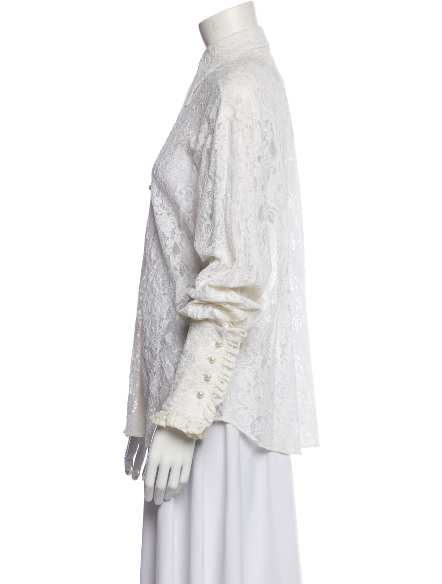 Dolce & Gabbana Vintage Late 1980's - Early 1990's Button-Up Top