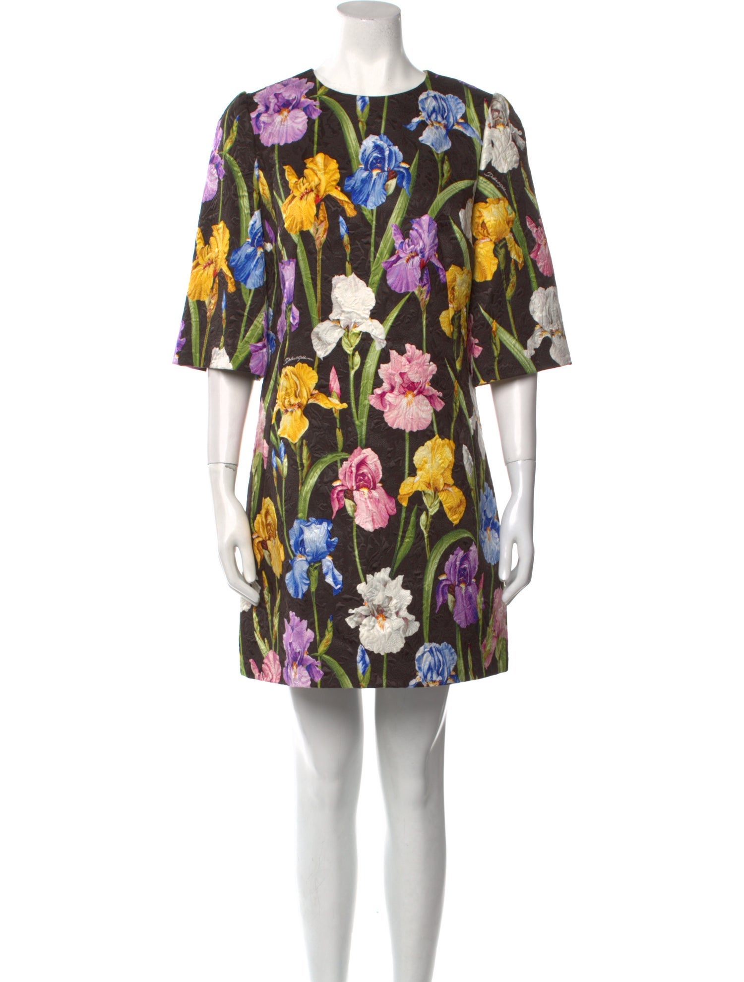 Dolce & Gabbana Floral Print Mini Dress