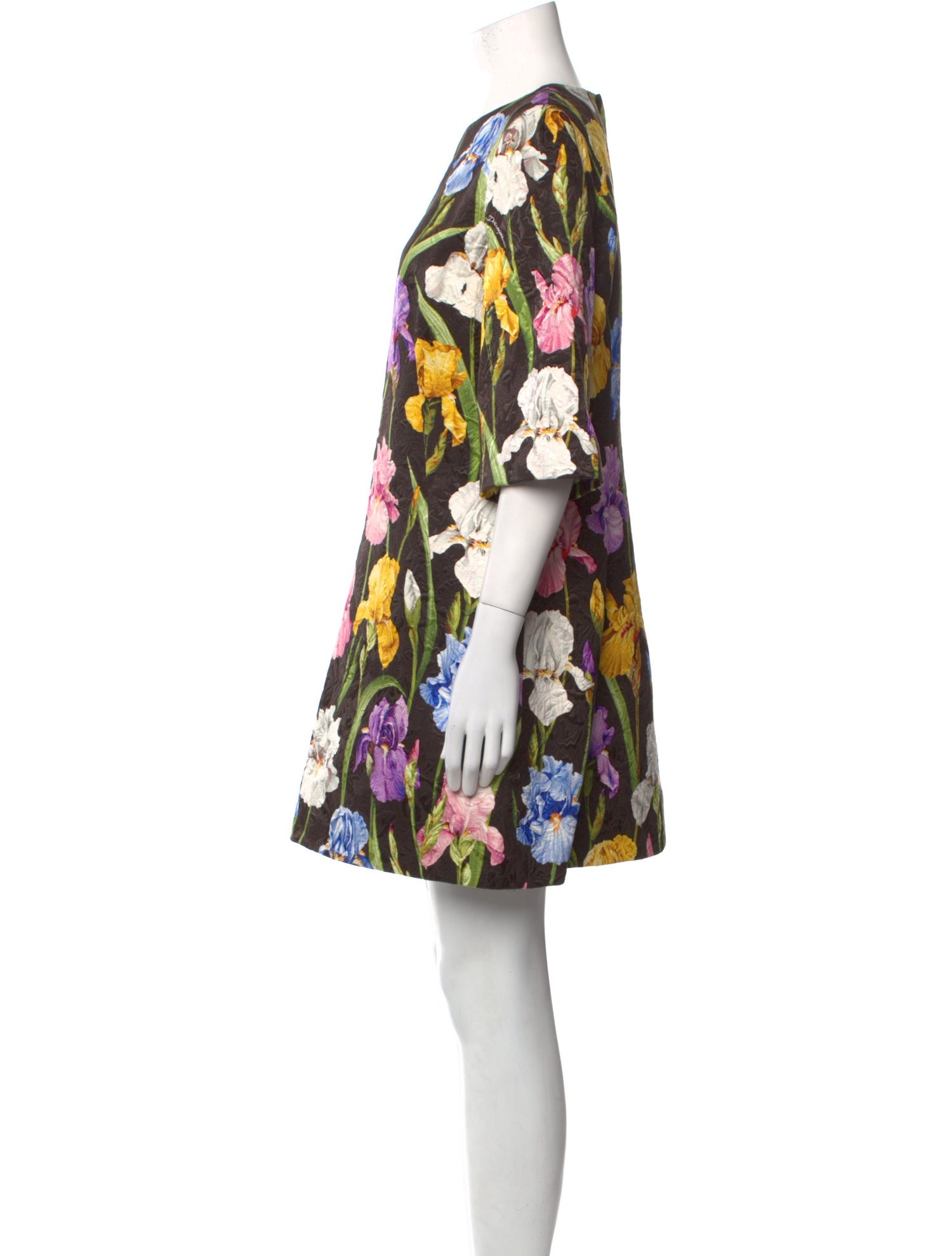 Dolce & Gabbana Floral Print Mini Dress