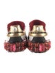 Dolce & Gabbana Leather Printed Sneakers