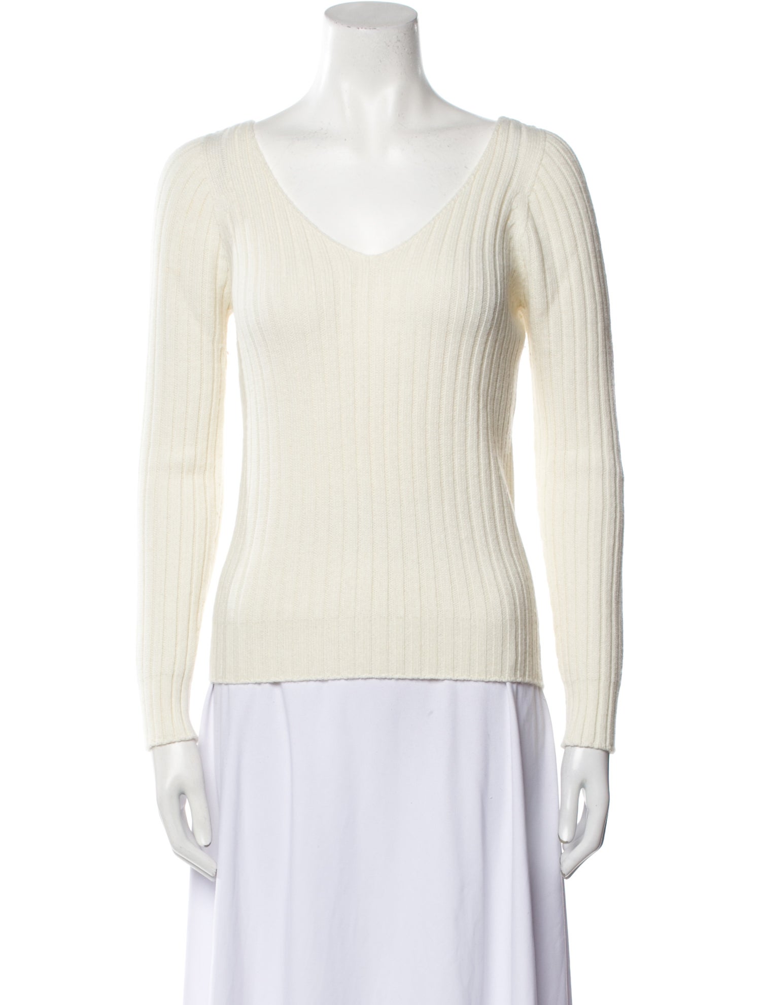 D&G Virgin Wool V-Neck Sweater