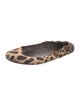 Dolce & Gabbana Canvas Animal Print Flats