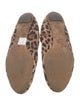 Dolce & Gabbana Canvas Animal Print Flats