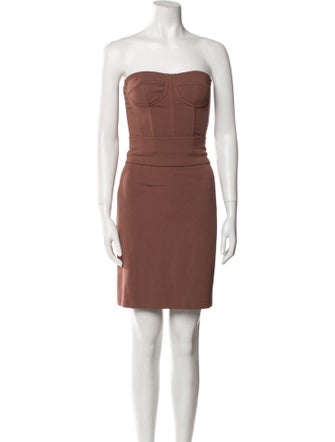 Dolce & Gabbana Strapless Mini Dress