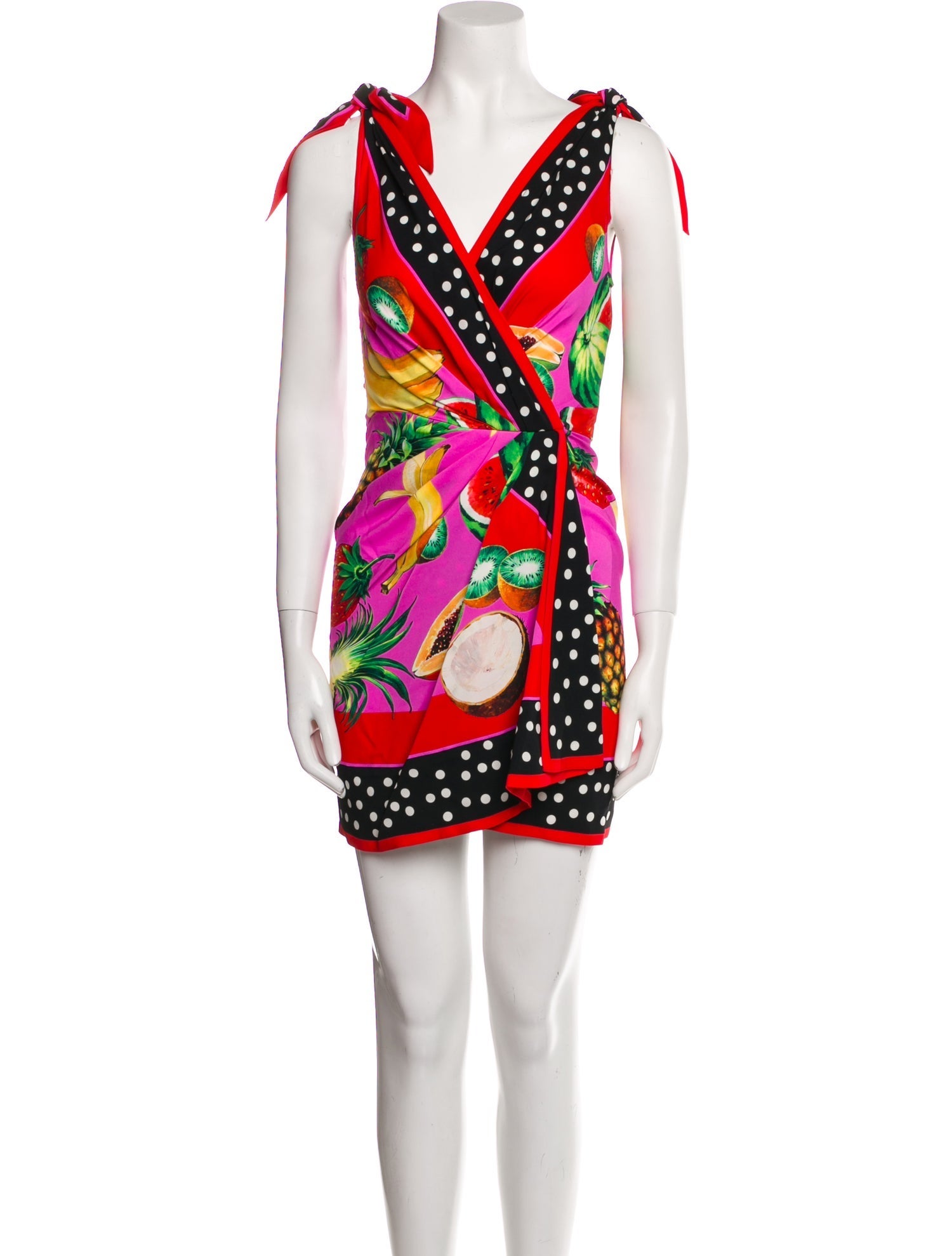 Dolce & Gabbana Silk Mini Dress