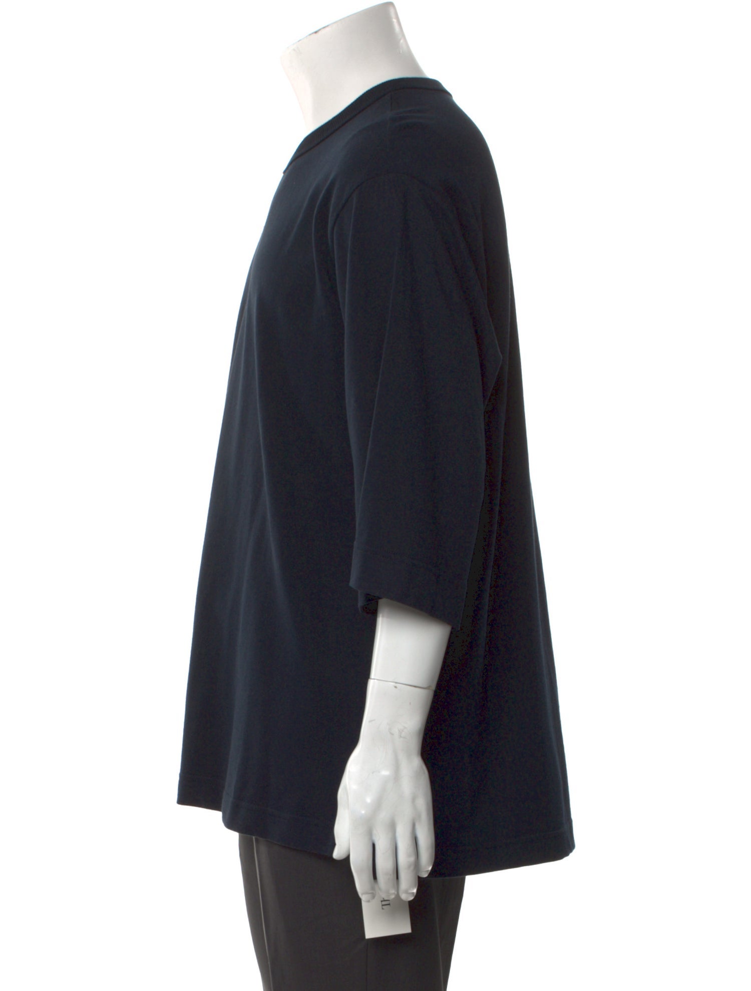 Dolce & Gabbana Crew Neck Three-Quarter Sleeve T-Shirt