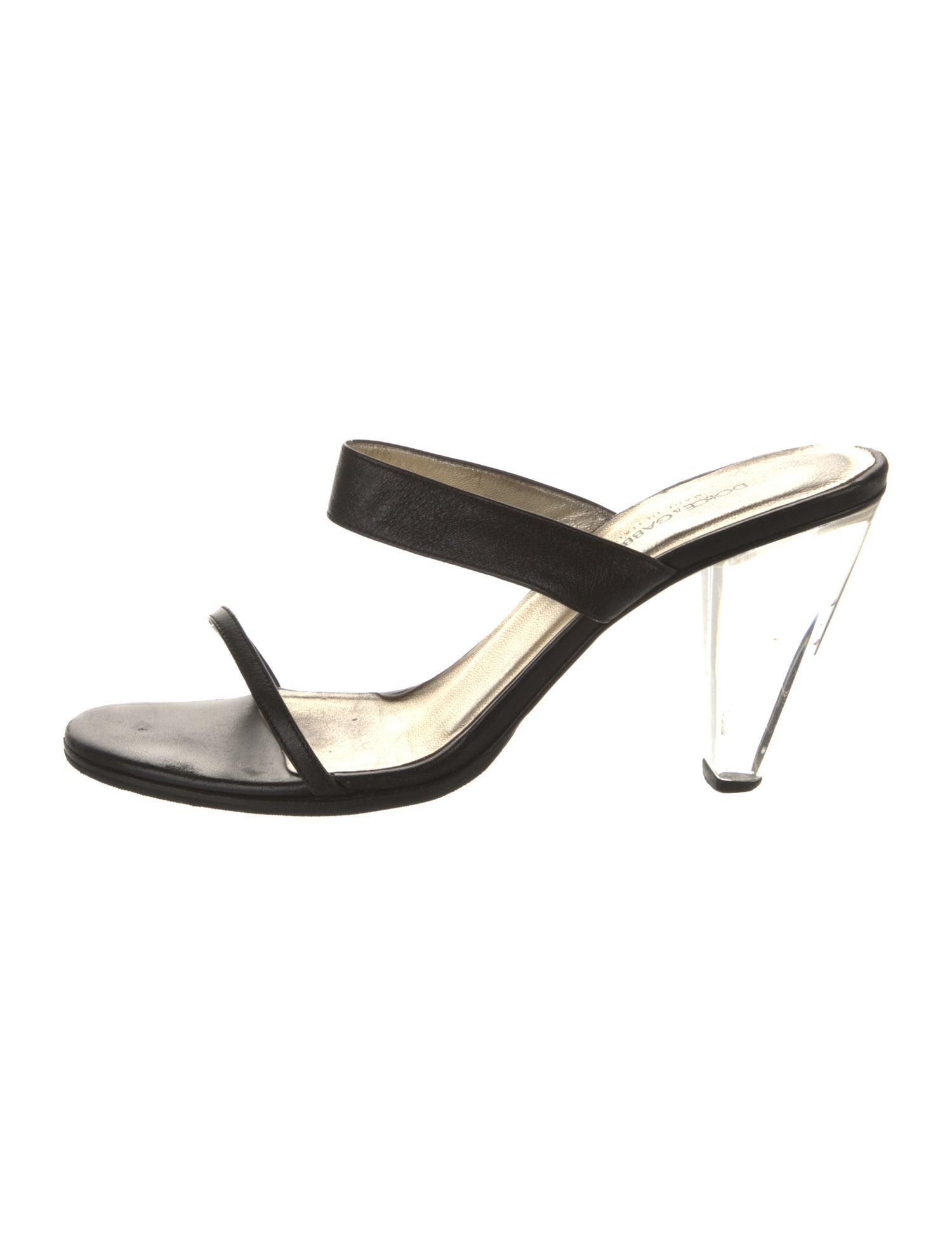 Dolce & Gabbana Leather Slides