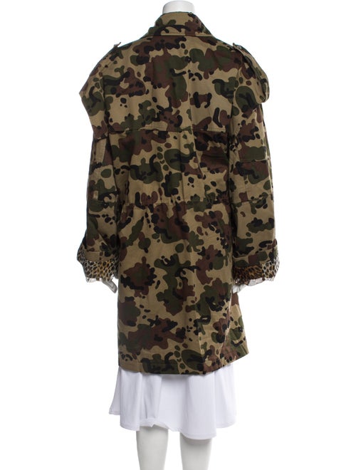 Dolce & Gabbana Camouflage Print Coat