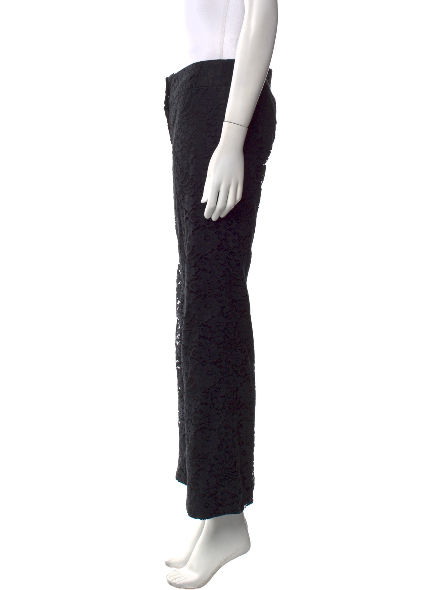 Dolce & Gabbana Printed Wide Leg Pants