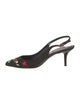 Dolce & Gabbana Sequin Embellishments Slingback Pumps