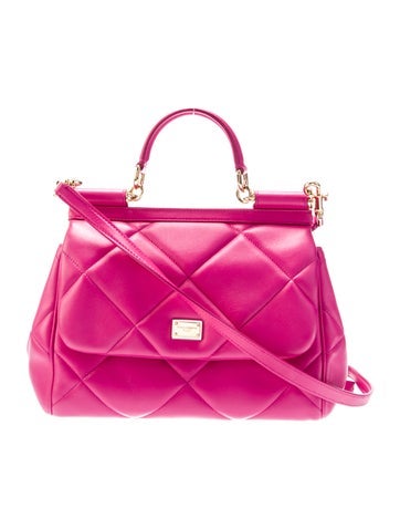 Dolce & Gabbana Handle Bags Leather Top Bag