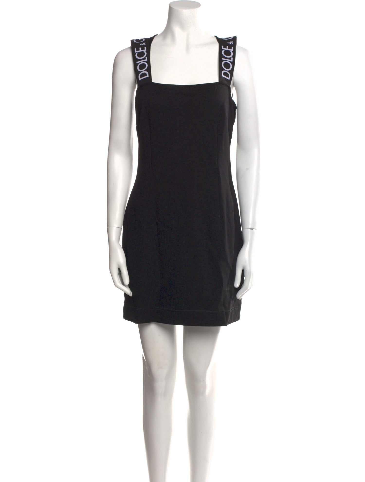 Dolce & Gabbana Virgin Wool Mini Dress