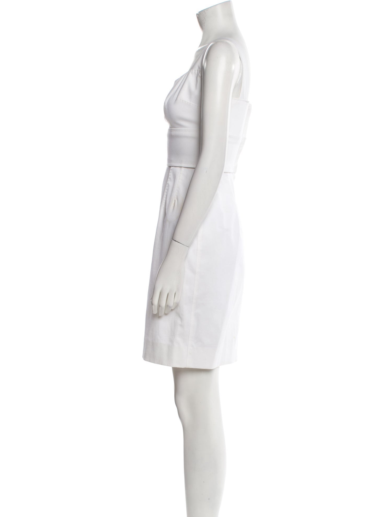 Dolce & Gabbana Square Neckline Mini Dress