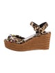 Dolce & Gabbana Animal Print Espadrilles