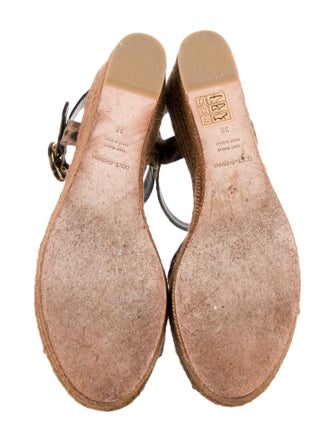 Dolce & Gabbana Animal Print Espadrilles