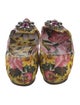 Dolce & Gabbana Canvas Floral Print Flats