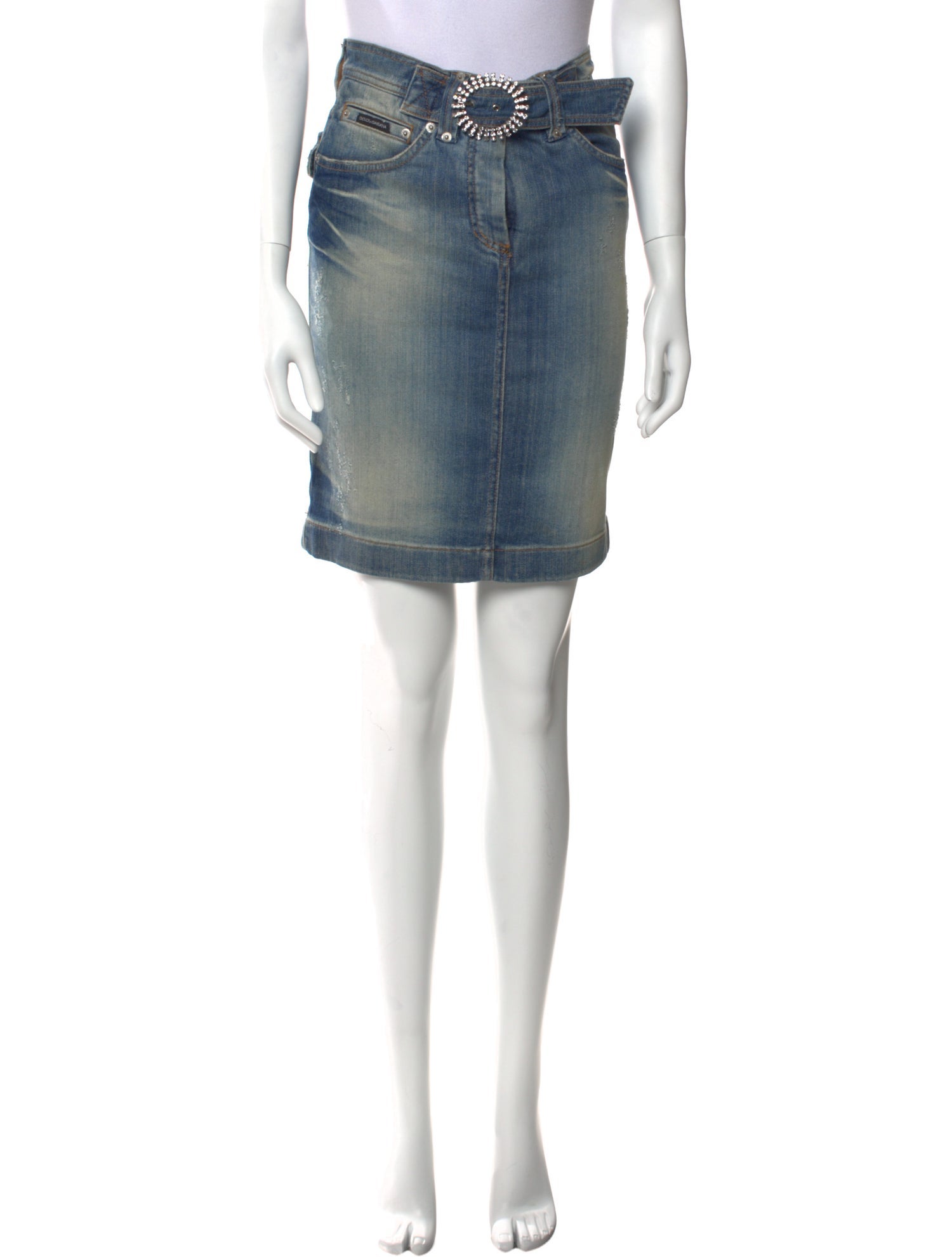 Dolce & Gabbana Vintage Knee-Length Skirt