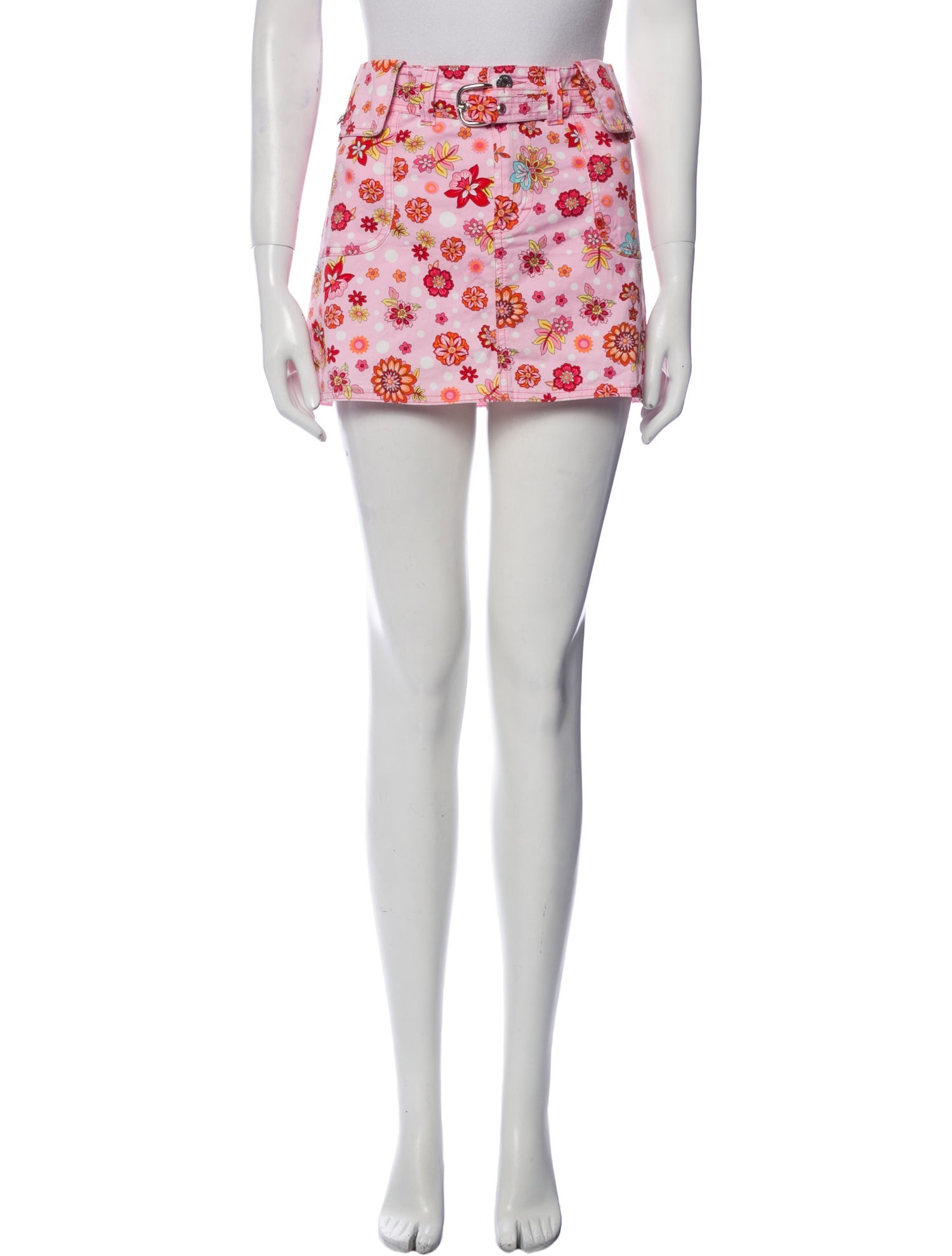 Dolce & Gabbana Floral Print Mini Skirt