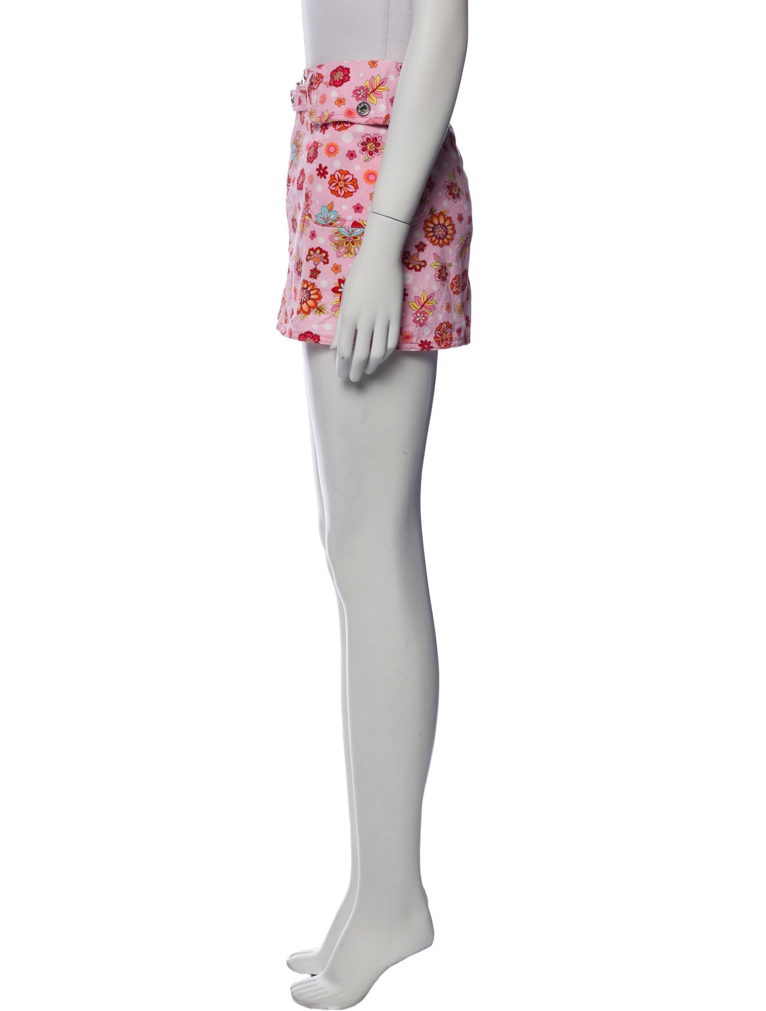 Dolce & Gabbana Floral Print Mini Skirt