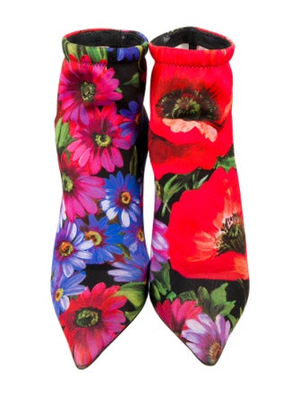 Dolce & Gabbana Floral Print Pumps