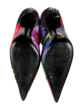 Dolce & Gabbana Floral Print Pumps