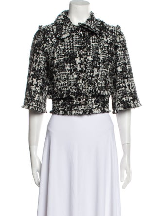 Dolce & Gabbana Floral Print Evening Jacket