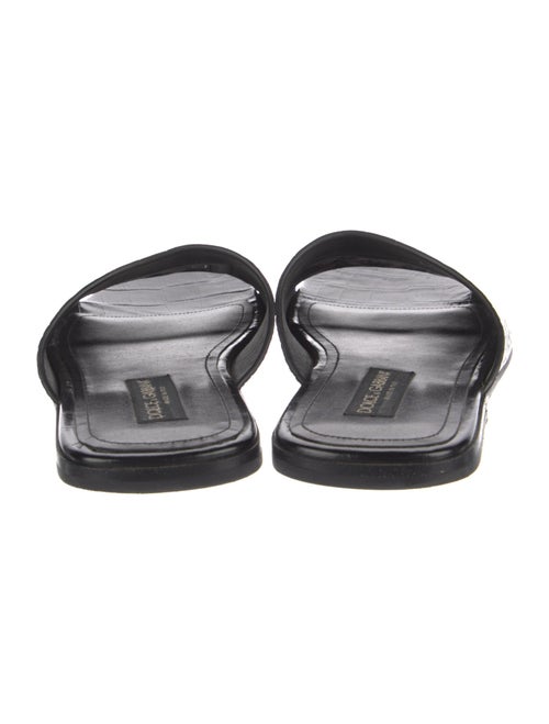 Dolce & Gabbana Leather Slides