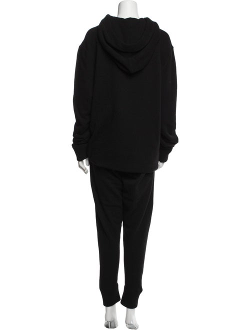 Dolce & Gabbana Leather Trim Embellishment Pant Set