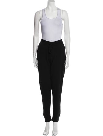 Dolce & Gabbana Leather Trim Embellishment Pant Set