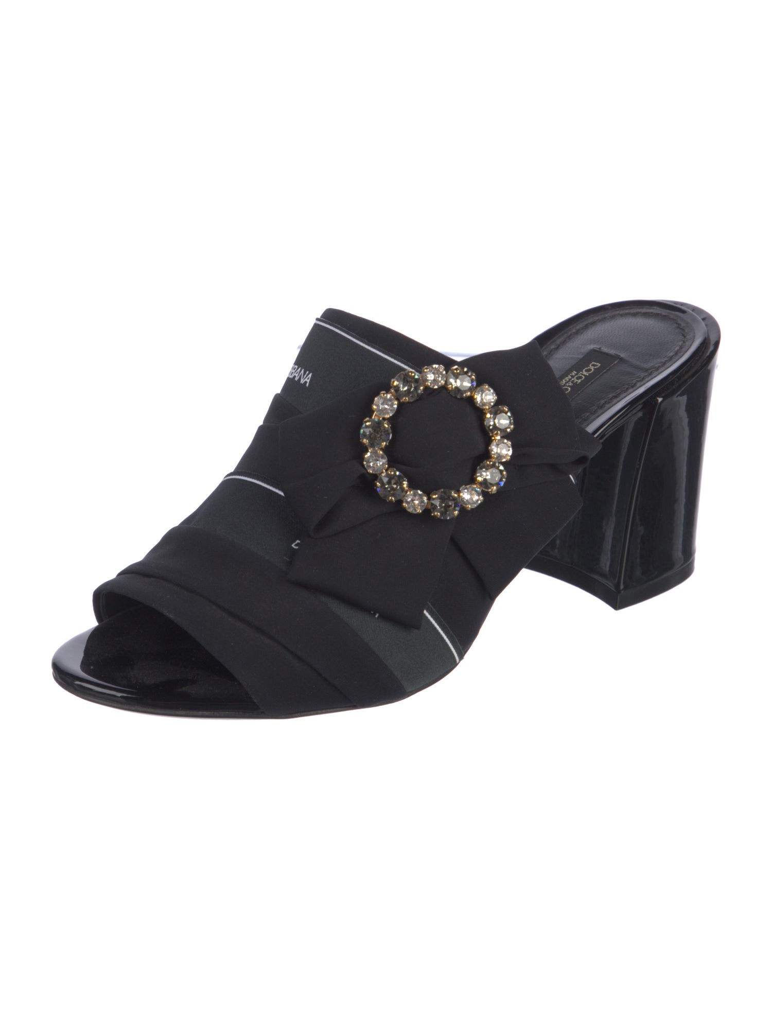 Dolce & Gabbana Bow Accents Slides