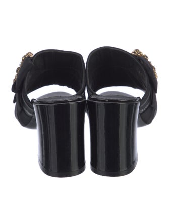 Dolce & Gabbana Bow Accents Slides