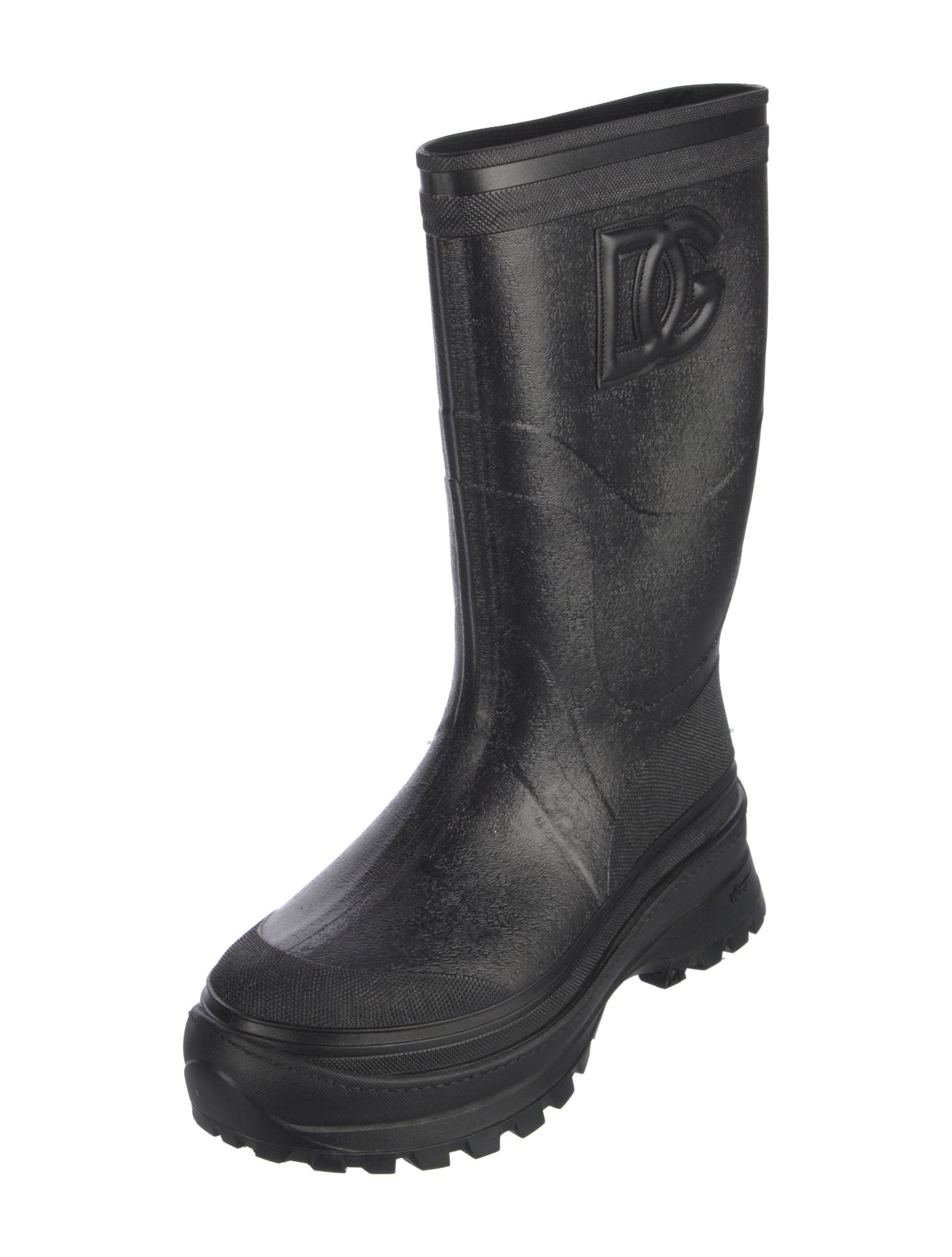 Dolce & Gabbana Patent Leather Rain Boots