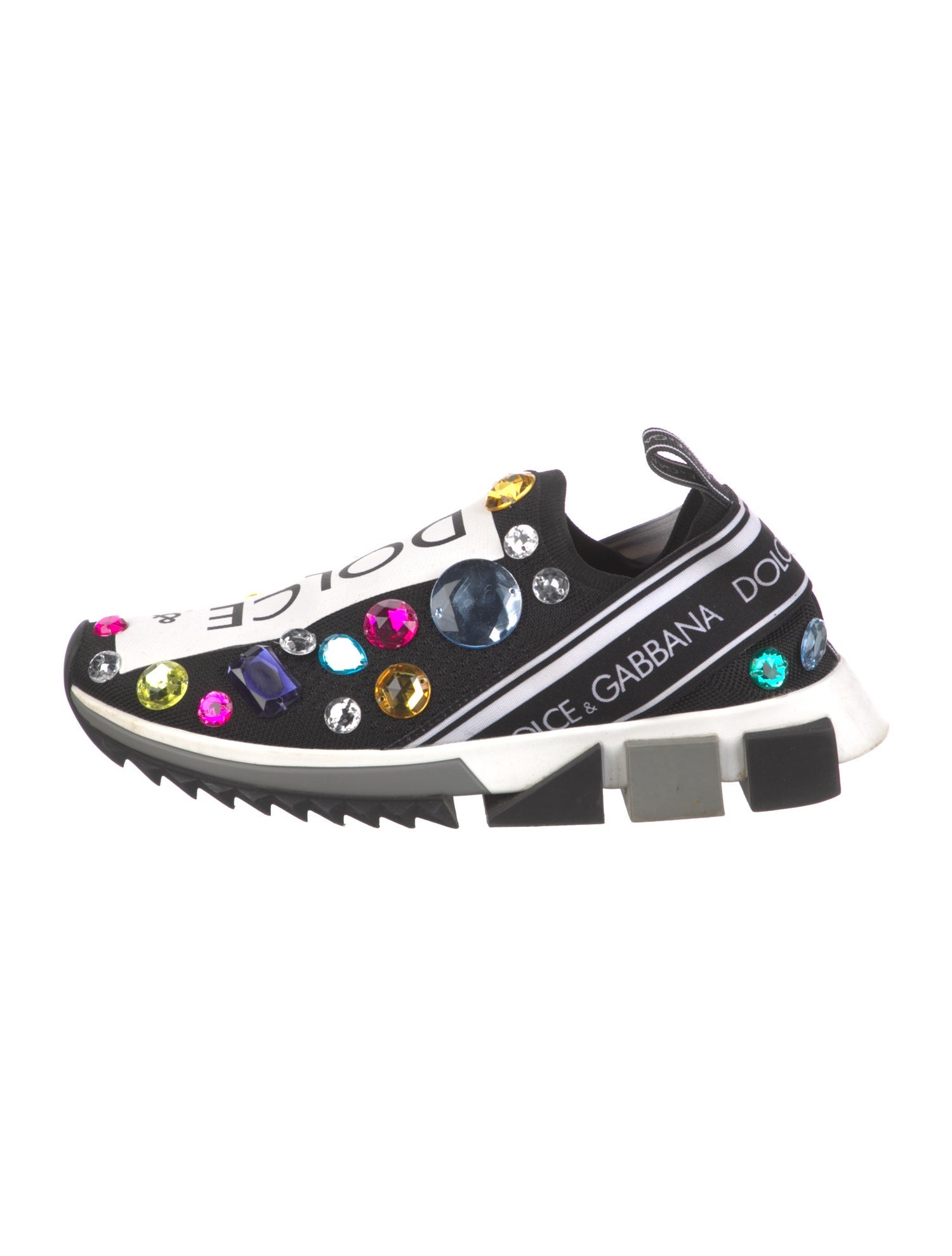 Dolce & Gabbana Signature Logo Printed Sneakers
